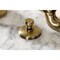 Kingston Brass Bridge Bathroom Faucet with Brass PopUp, Antique Brass KS7973BPL - alternate 4